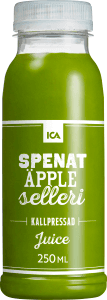 Juice Spenat äpple & selleri Kallpressad