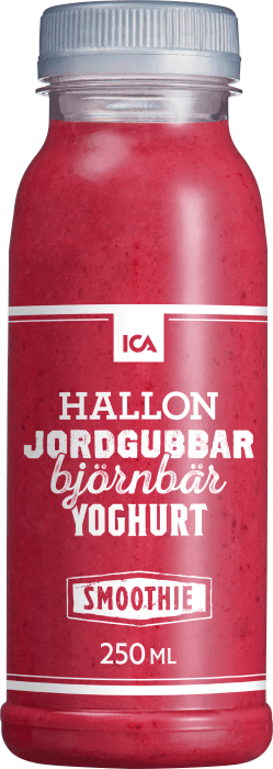 Smoothie Hallon, jordgubb & björnbär