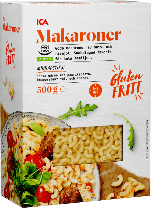 Makaroner Glutenfria