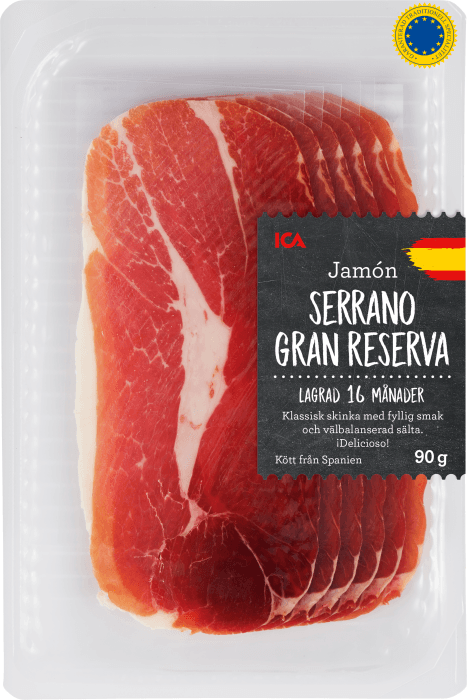 Skinka Jamon gran reserva Lufttorkad