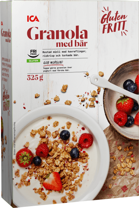 Granola Bär Glutenfri