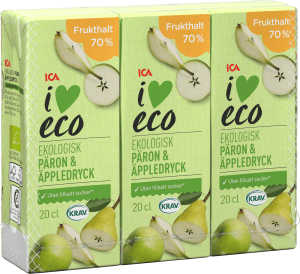 Fruktdryck Päron & äpple 3-p