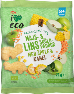 Snacks Barn Majs & Linssköldpaddor Eko
