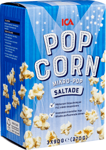 Micropopcorn saltade 3-p