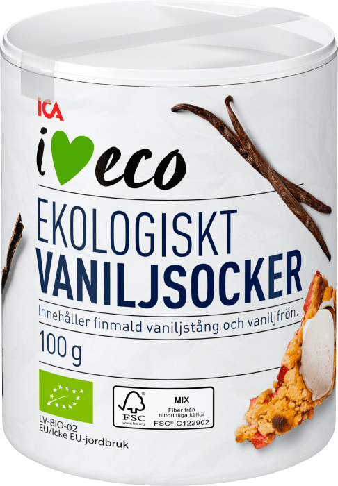 Vaniljsocker Ekologiskt