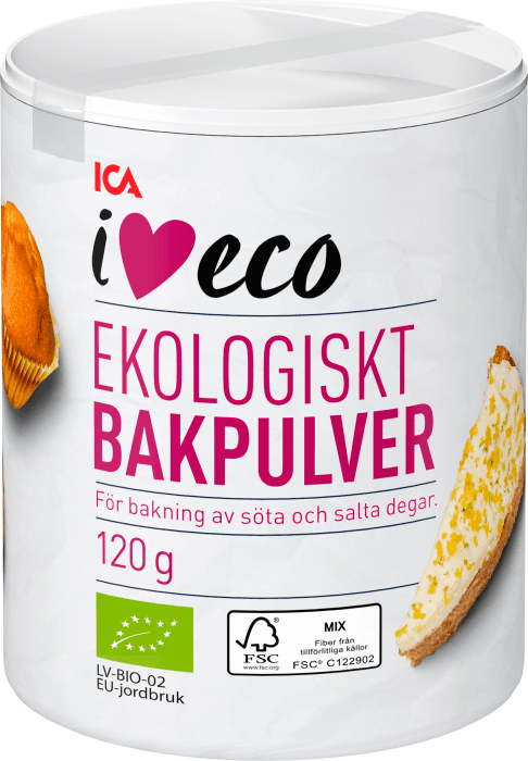 Bakpulver Ekologiskt