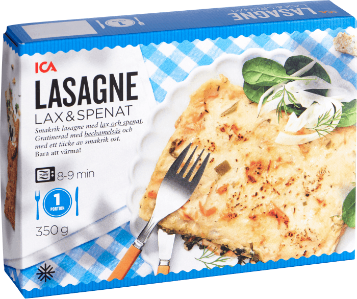 Lasagne Lax & Spenat