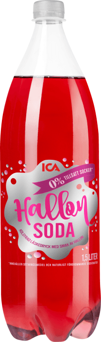 Läsk Hallonsoda Light