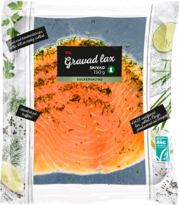 Lax Färsk Gravad