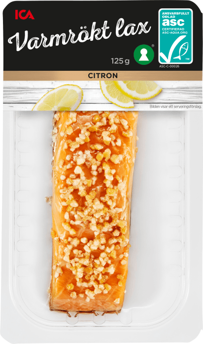 Lax Färsk Varmrökt Citron