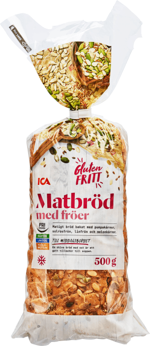 Matbröd med fröer