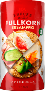 Fullkornsknäcke Sesam