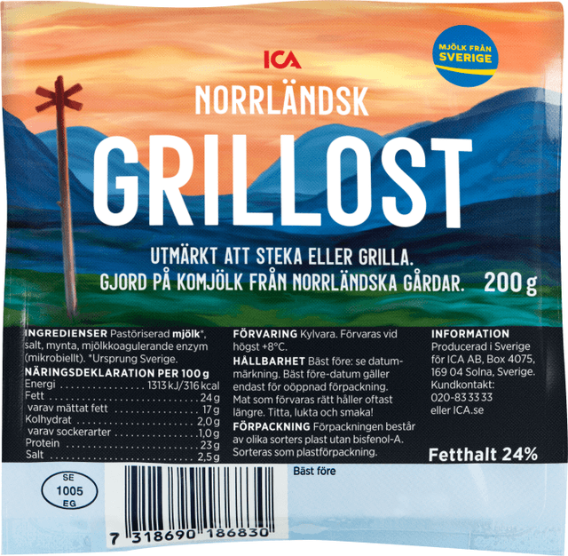 Grillost Norrländsk 24%