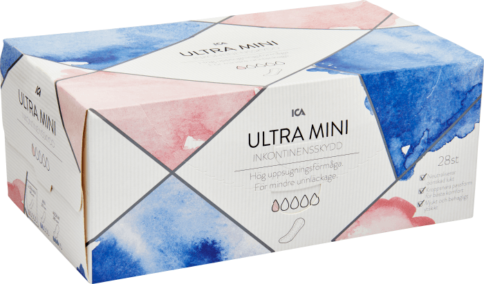 Inkontinensskydd Ultra Mini
