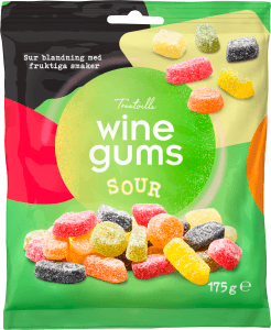 Vingummin Sour
