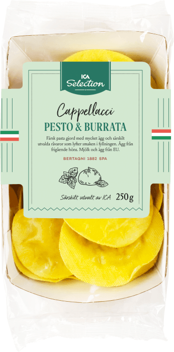 Cappellacci Pesto & Burrata