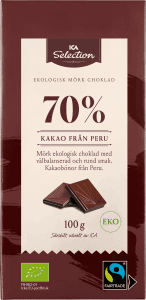Mörk choklad 70%