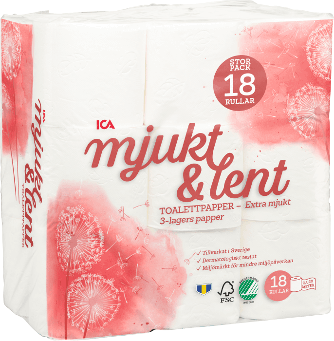 Toalettpapper Mjukt & Lent