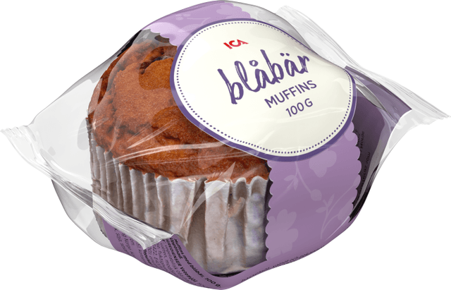 Muffins Blåbär