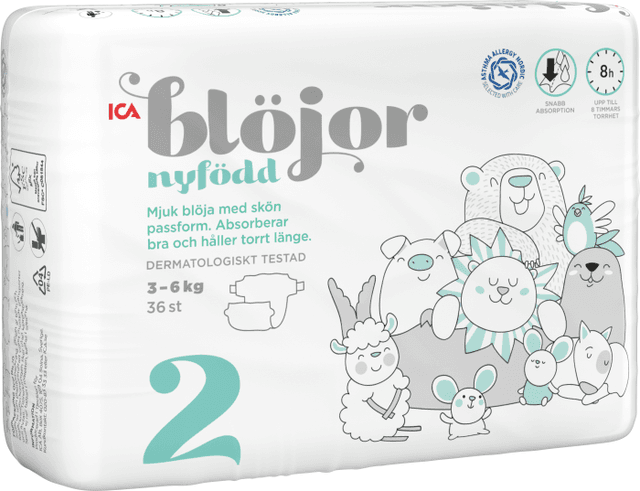 Blöjor Nyfödd 3-6kg