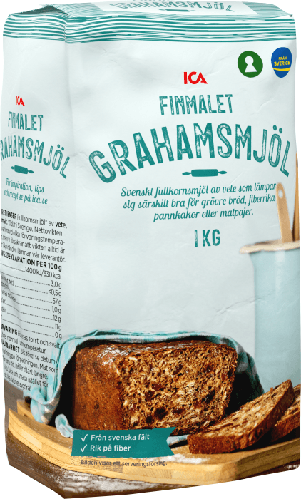 Grahamsmjöl finmalet