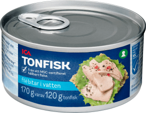 Tonfisk i vatten