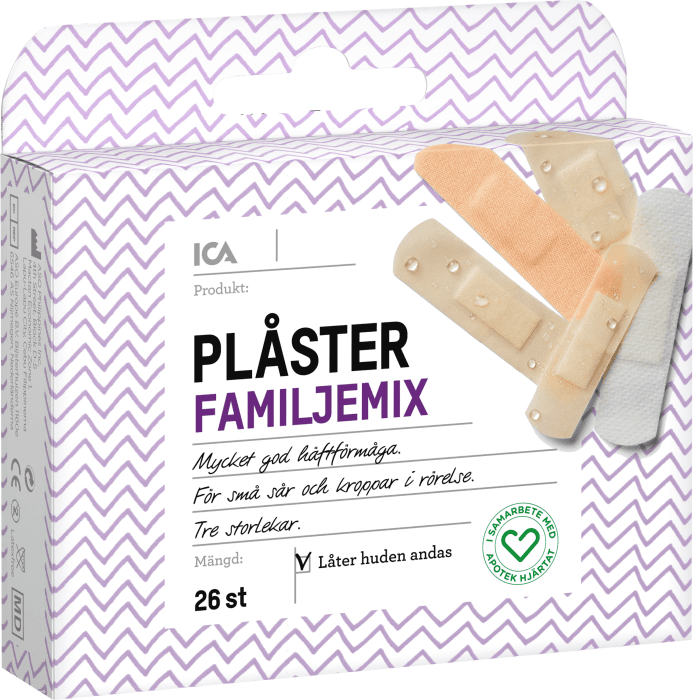 Plåster Familjemix