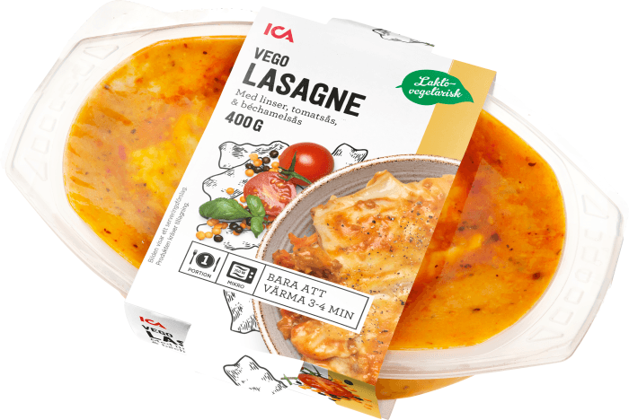 Färdigmat Vego Lasagne