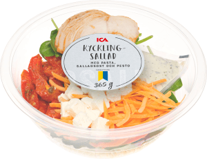 Kycklingsallad med Pasta