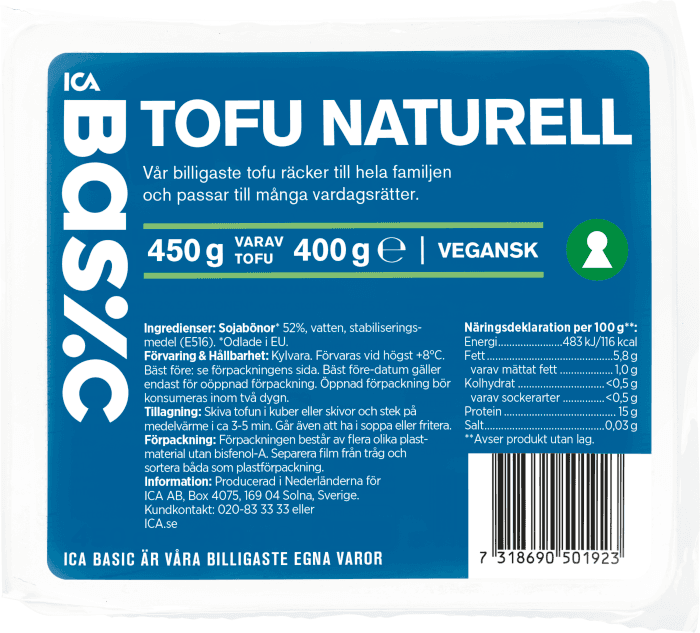 Tofu Naturell