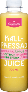 Juice Kallpressad Äpple ingefära & citron