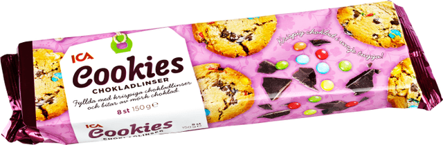 Cookies chokladlinser