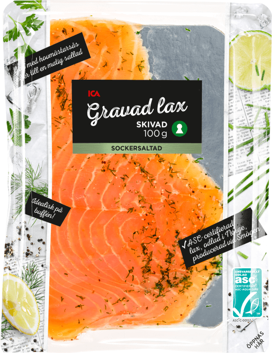 Lax gravad skivad