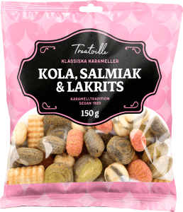 Karameller Kola Salmiak Lakrits