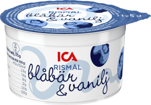 Rismål Blåbär & Vanilj