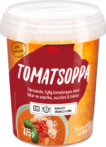 Tomatsoppa med bitar