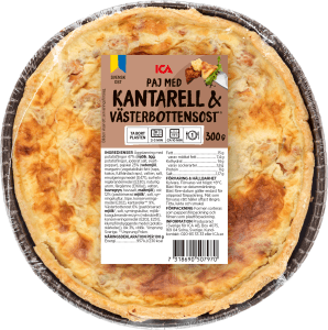 Paj Kantarell och Västerbottensost