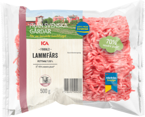Lammfärs Färsk 20% frystinad