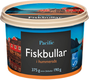 Fiskbullar i hummersås
