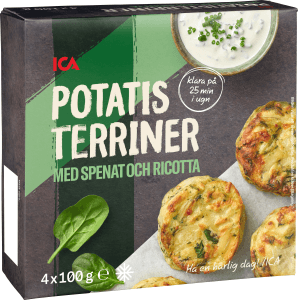 Potatisterrin spenat & ricotta