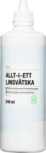 Linsvätska