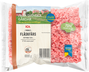 Fläskfärs Färsk 20%
