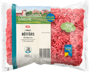 Nötfärs Färsk 12%