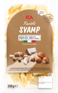 Pasta Ravioli Svamp Färsk