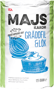 Majskakor gräddfil & lök