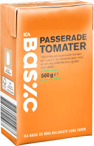 Tomater passerade