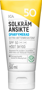 Solkräm Ansikte Oparfymerad SPF50