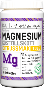 Magnesium Citrussmak Tuggtablett