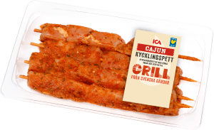 Kycklingspett cajun