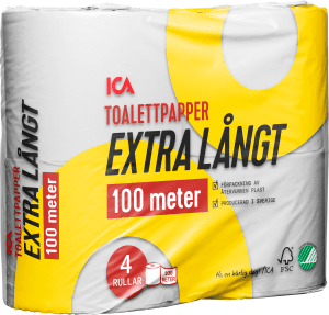 Toalettpapper Extra långt